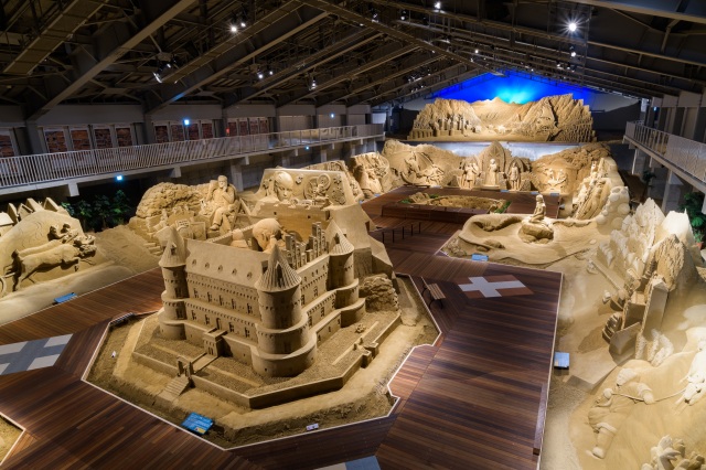 鳥取砂丘  砂の美術館